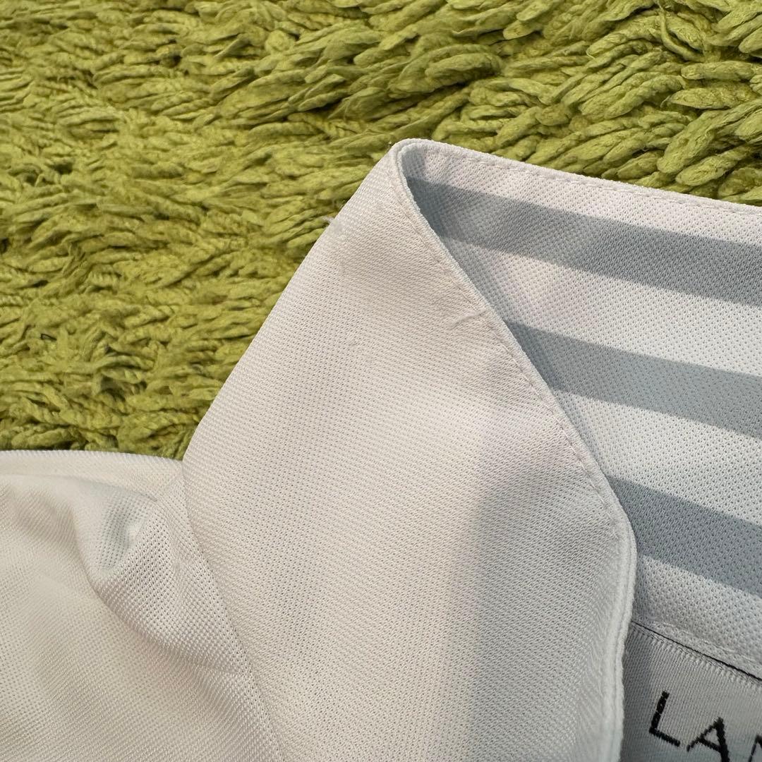 LANVIN SPORT ランバンスポール 半袖モックネック ポロシャツ 38