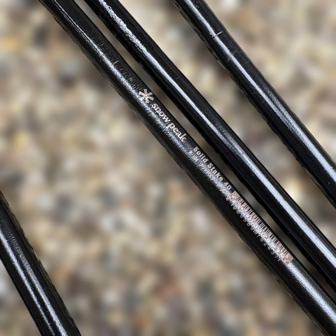 スノーピーク　ソリッドステーク40 9本セット　ソリステ　未使用品含む