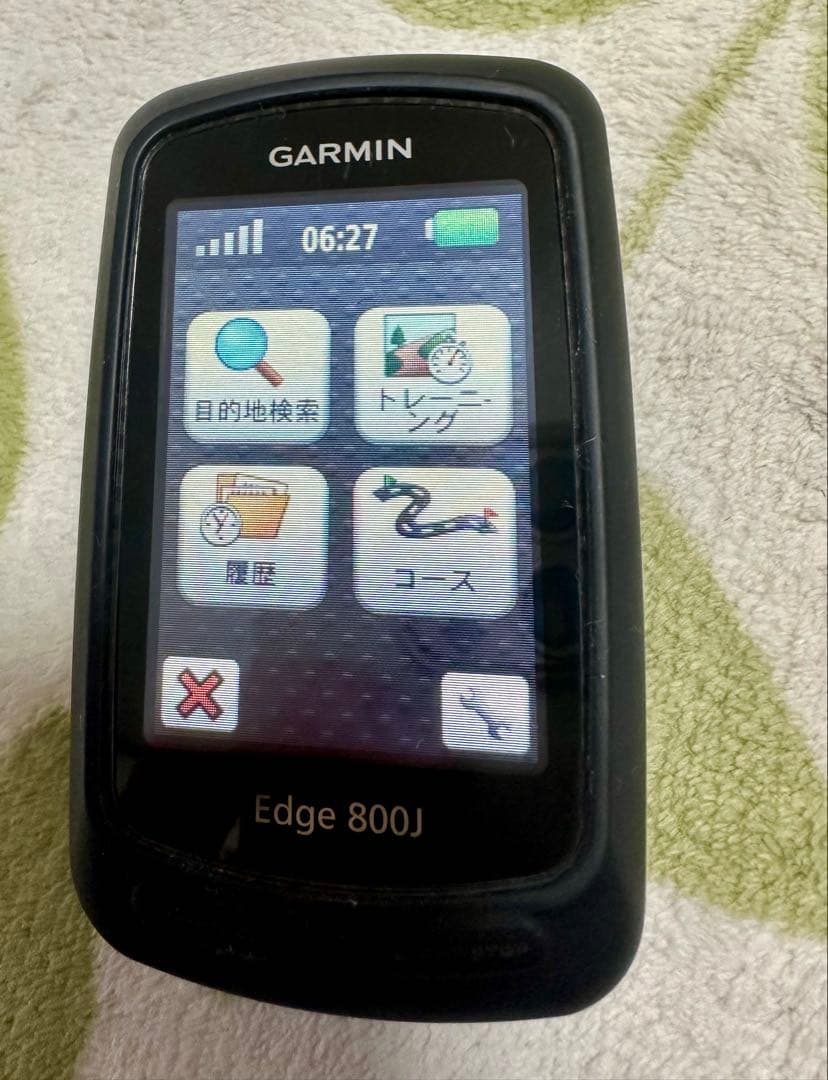 ほぼ傷なしガーミン　edge800J サイクルコンピュータ