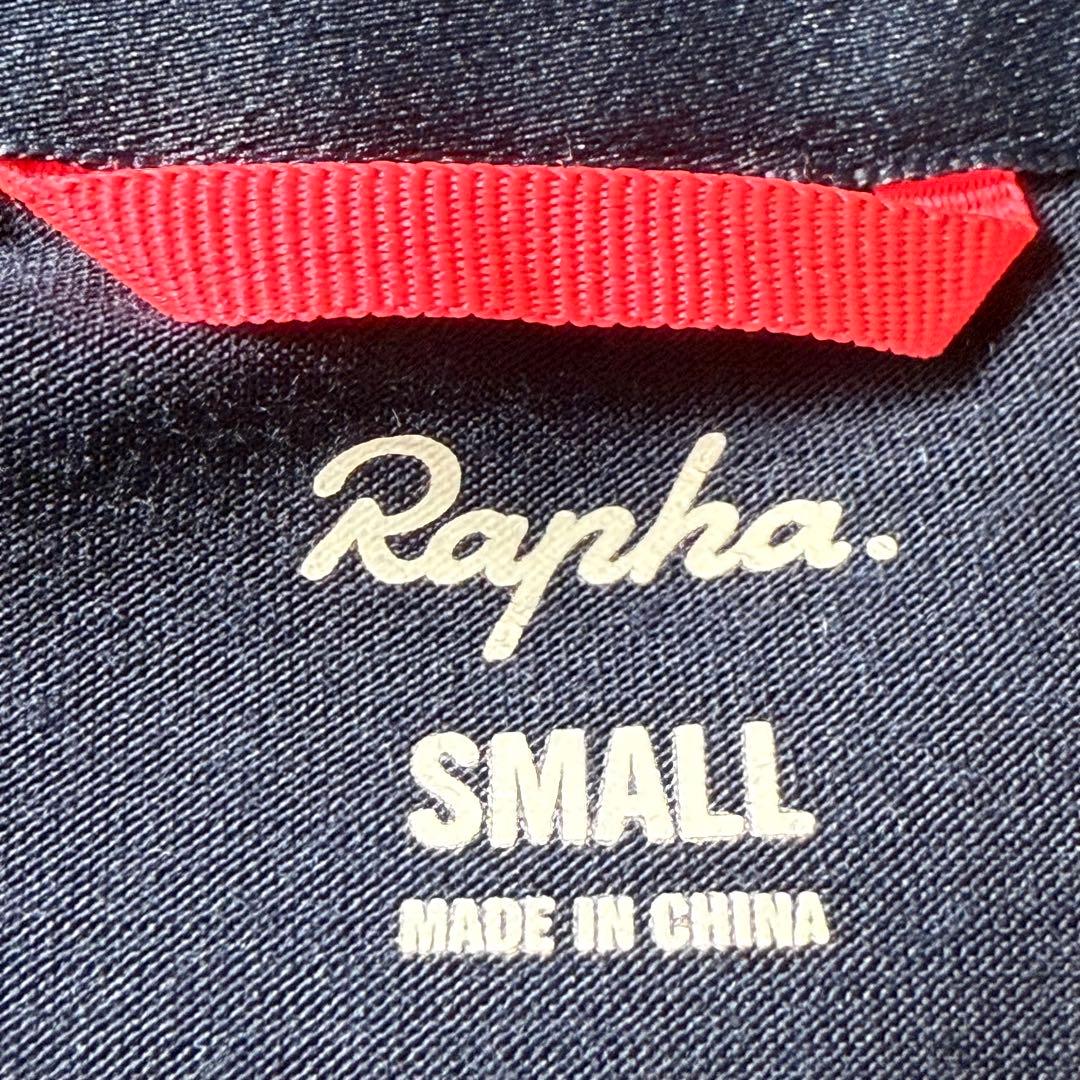 Rapha Brevet ウィンドブロックジャージ 長袖 S 反射ライン 紺