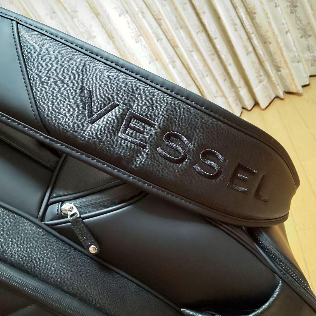 【美品】VESSEL ベゼル APX Staff ９型 キャディバッグ