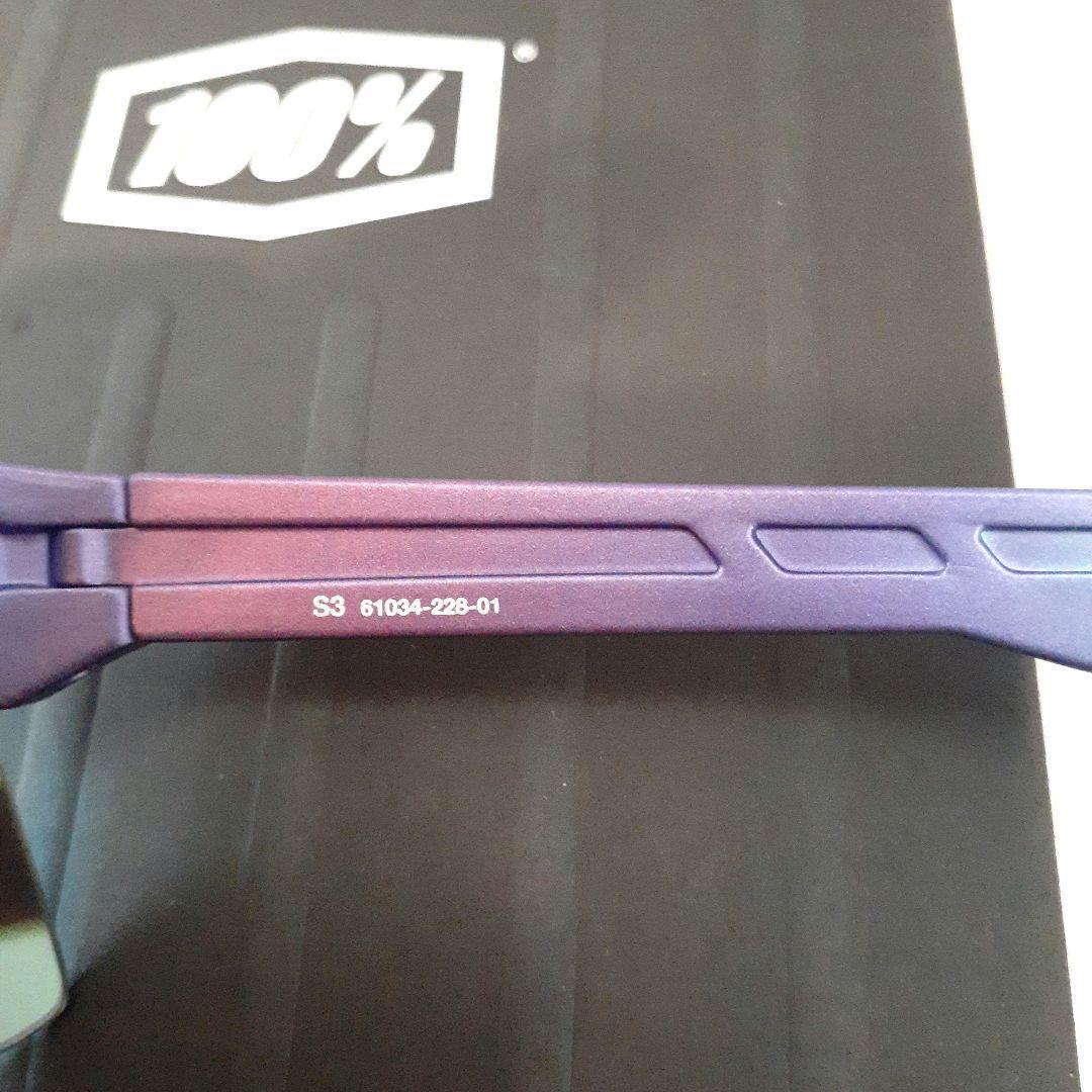 み 100% S3 ブルートパーズ ワンハンドレッド サングラス