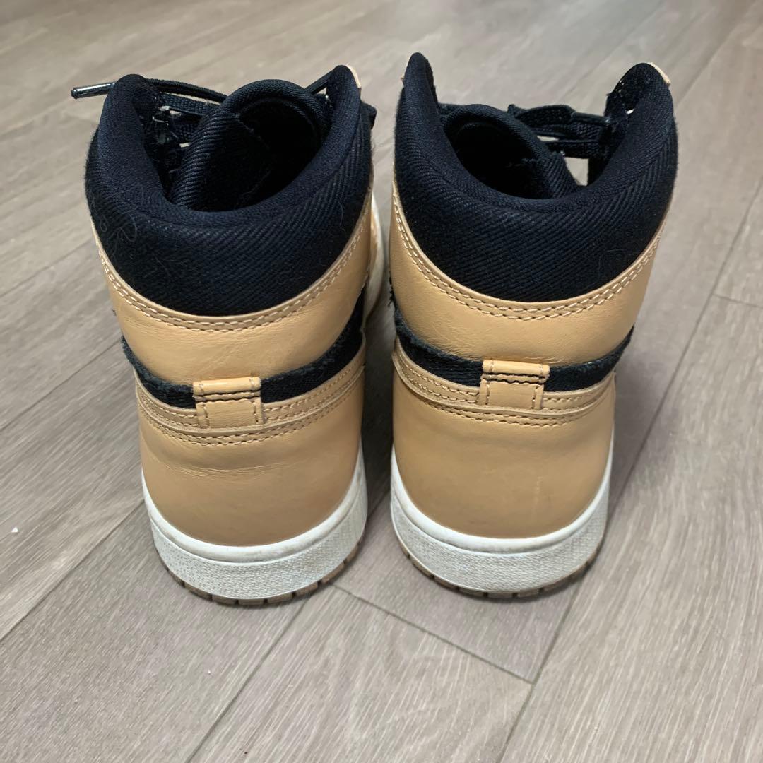 【NIKE】エアジョーダン 1 レトロハイ★バケッタタン/ブラックセイル24cm