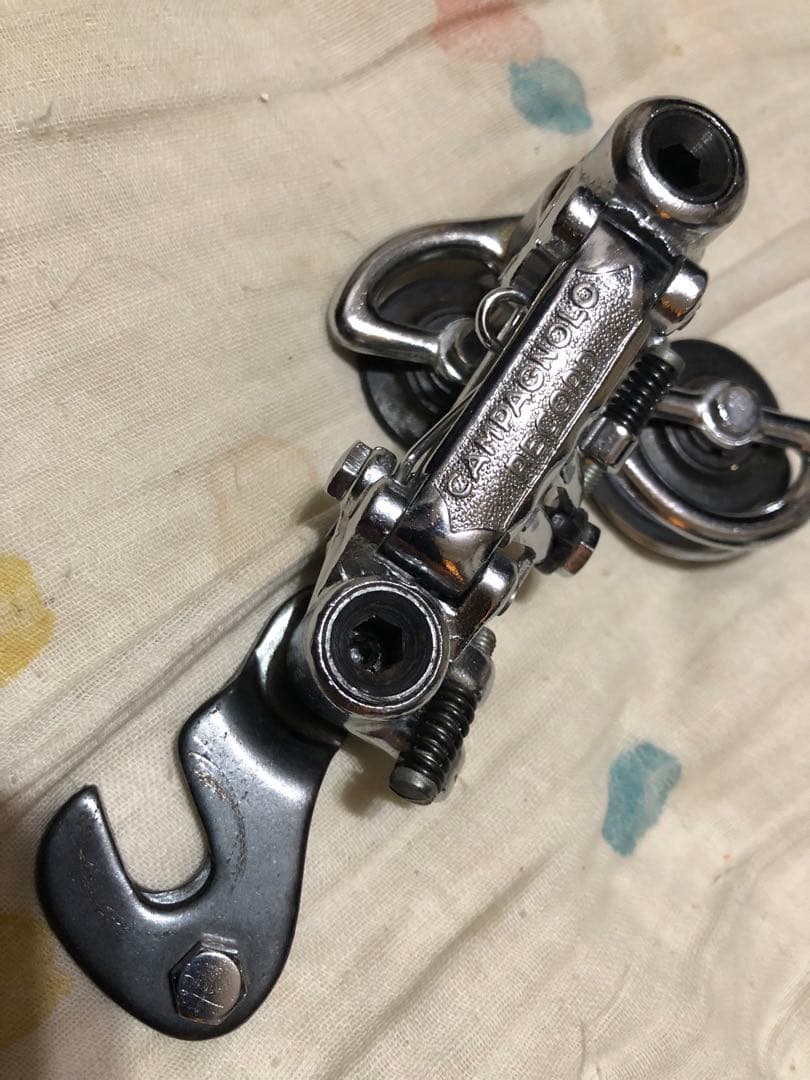 未使用品Campagnolo Record鉄 リアディレイラー