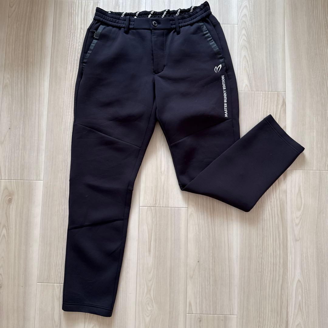 マスターバニー　パンツ　チャコールグレー　黒　M〜L相当　ジャージ　ジョガー　4