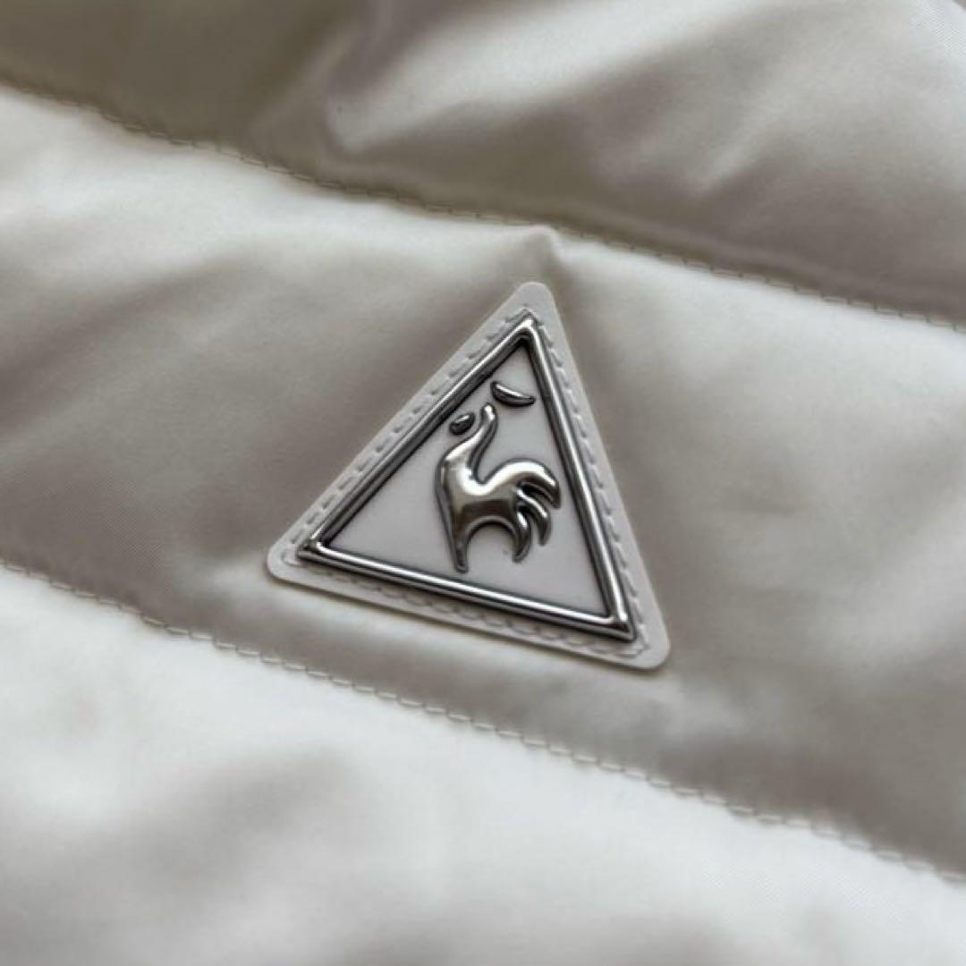美品 ルコック le coq sportif ゴルフ ノーカラー ダウン M