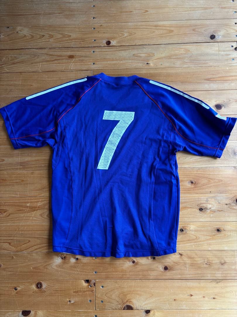 adidas 日本代表 サッカーシャツ 7中田英寿2006ドイツW杯