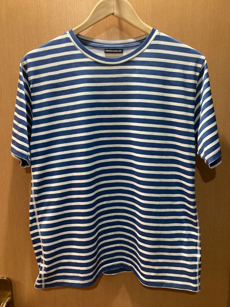 三津家着 マウンテンマーシャルアーツ ボーダー半袖Tシャツ L
