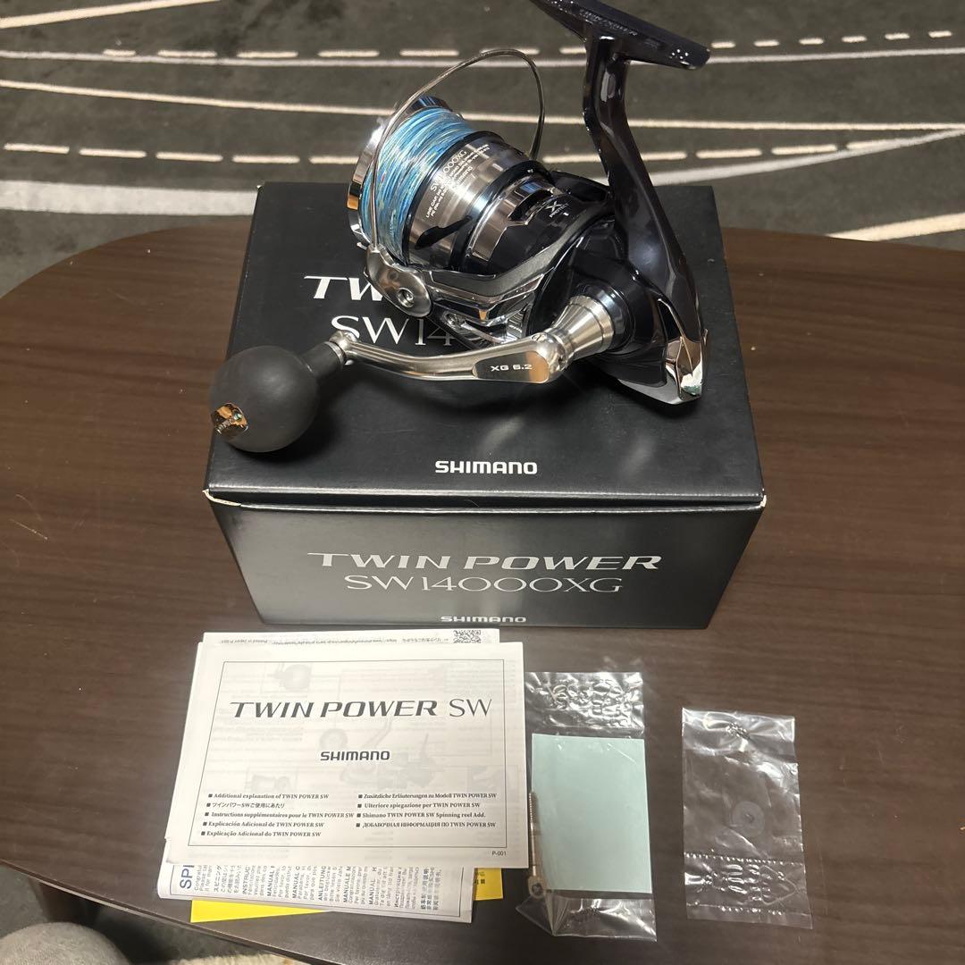 リール SHIMANO 21TWIN POWER SW 14000XG