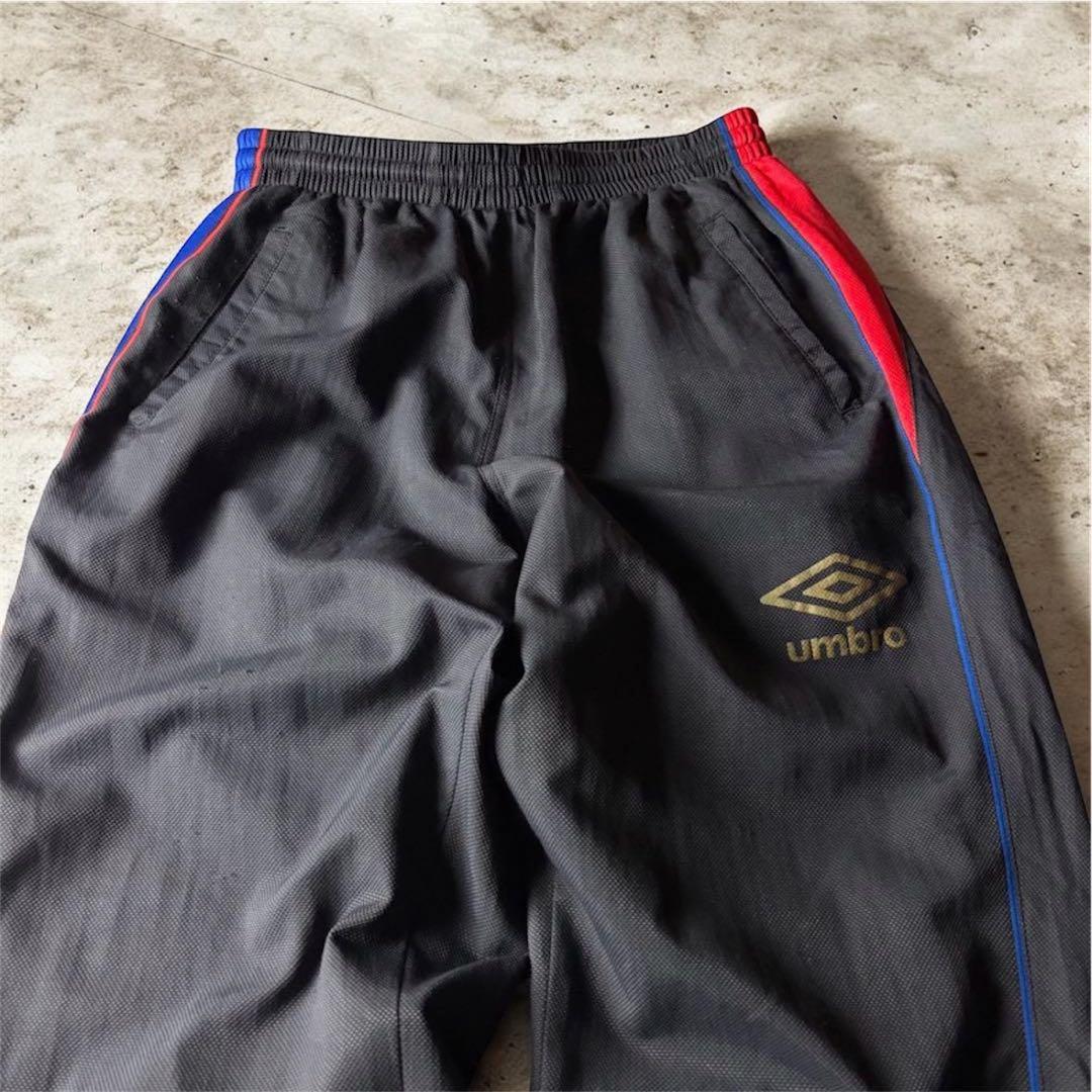 UMBRO アンブロ トラックパンツ ナイロンパンツ サイドライン 裾ジップ
