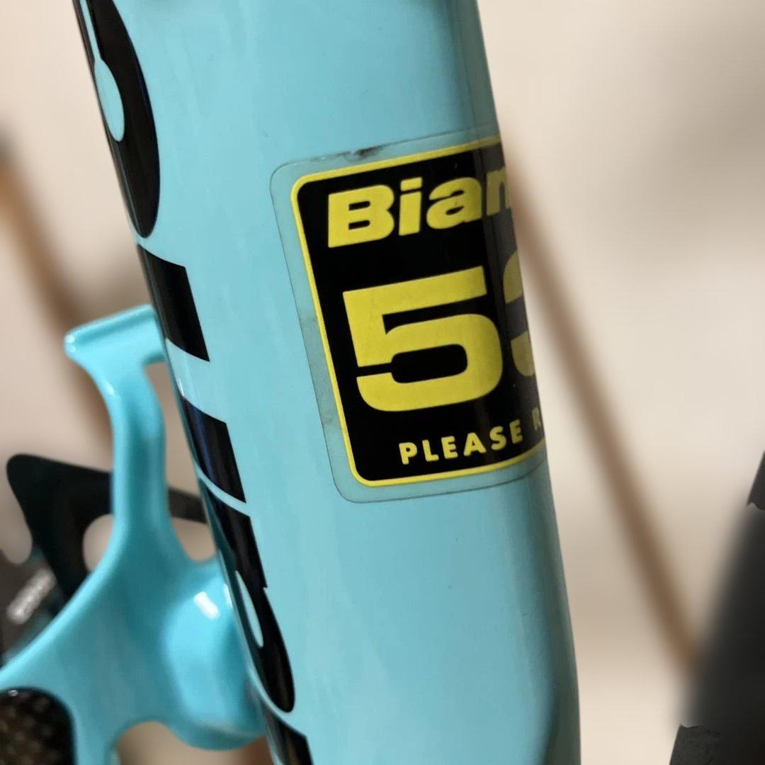 bianchi aria2020モデル　チェレステ　小物付き　引き取り値引きあり