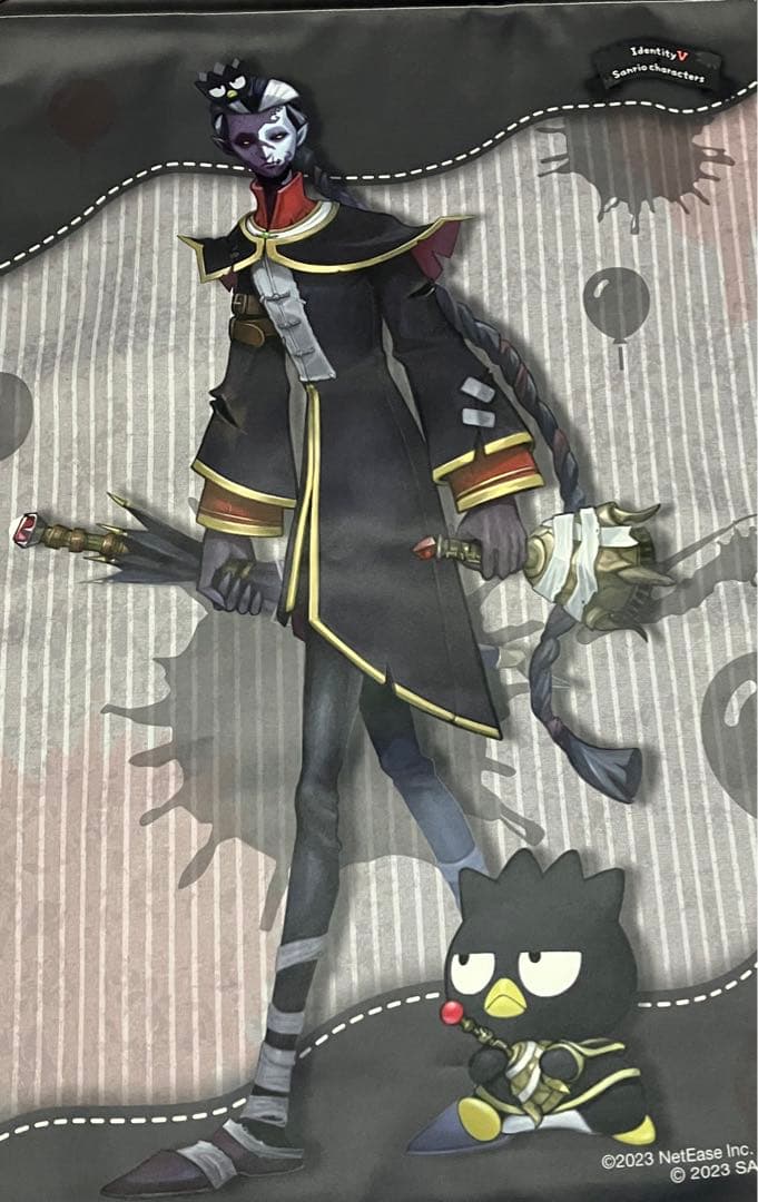 identity v 白黒無常　サンリオ　コラボ　 B2タペストリー 計2点