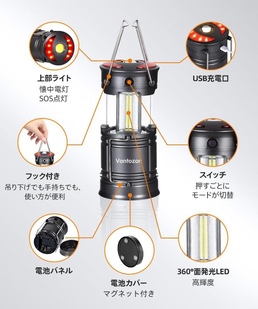 防災用品セット 災害用 停電用 非常用 ランタン ライト 作業用 アウトドア