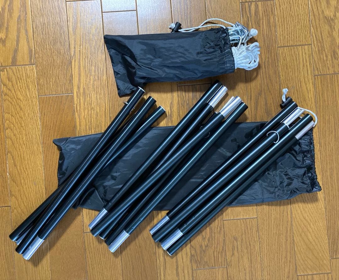 WAQ Alpha T/C　ソロ用ティピテント　タン（二股ポール付き）