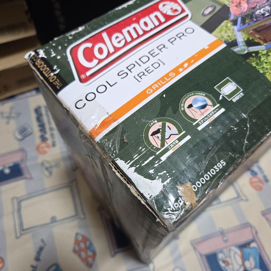 バーベキュー・調理用品 Coleman COOL SPIDER PRO RED