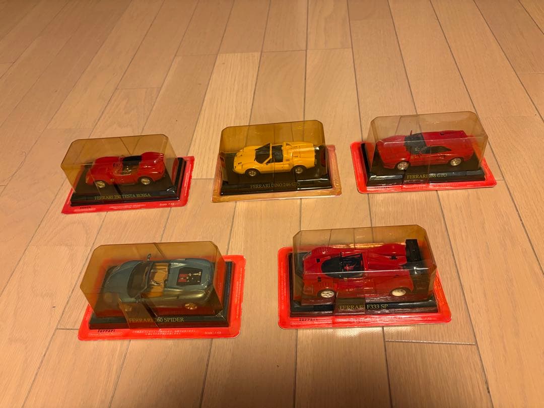 アシェット 1/43 フェラーリコレクション 25台セット まとめ売り