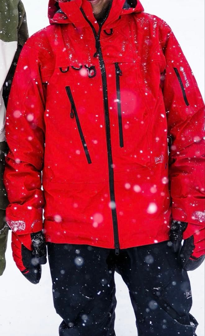 【美品】 BURTON ak457 ジャケット レッド サイズ　S