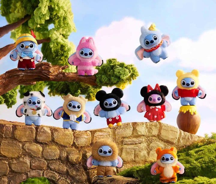 Disney　Stitch Adventure シリーズ ぬいぐるみペンダント