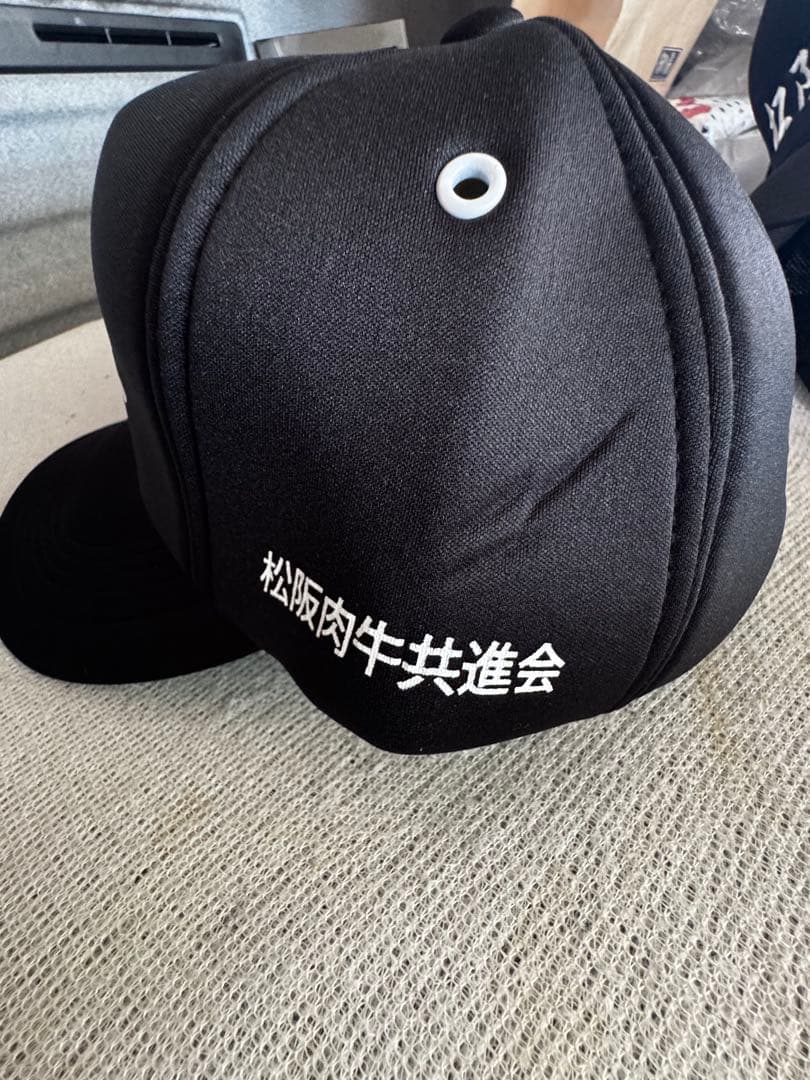 松阪牛　キャップ　黒