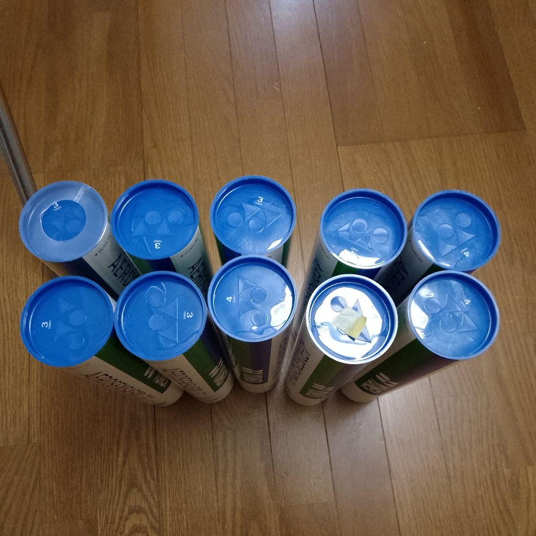 エアロセンサ500新球(20球)＋中古(100)合計120球 YONEX
