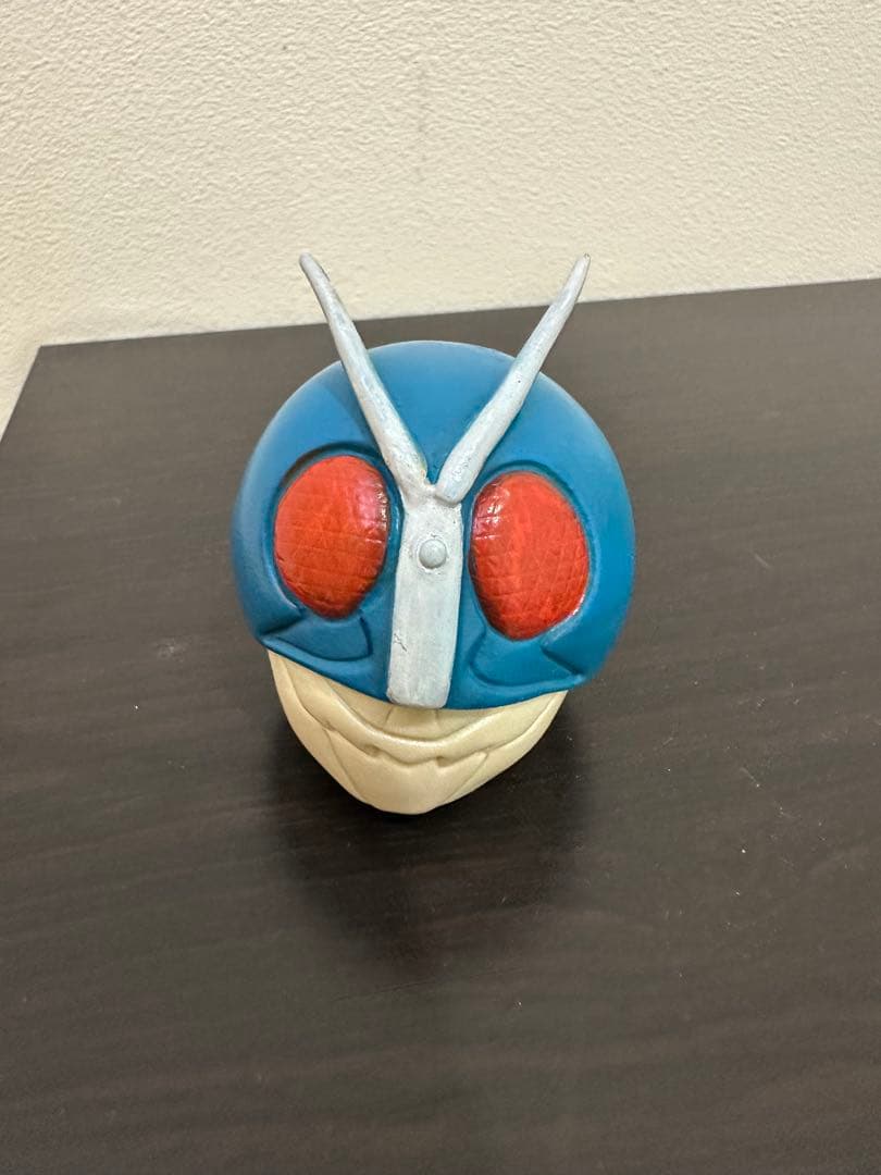 仮面ライダー　水色マスク　ポリブーツ　二号？