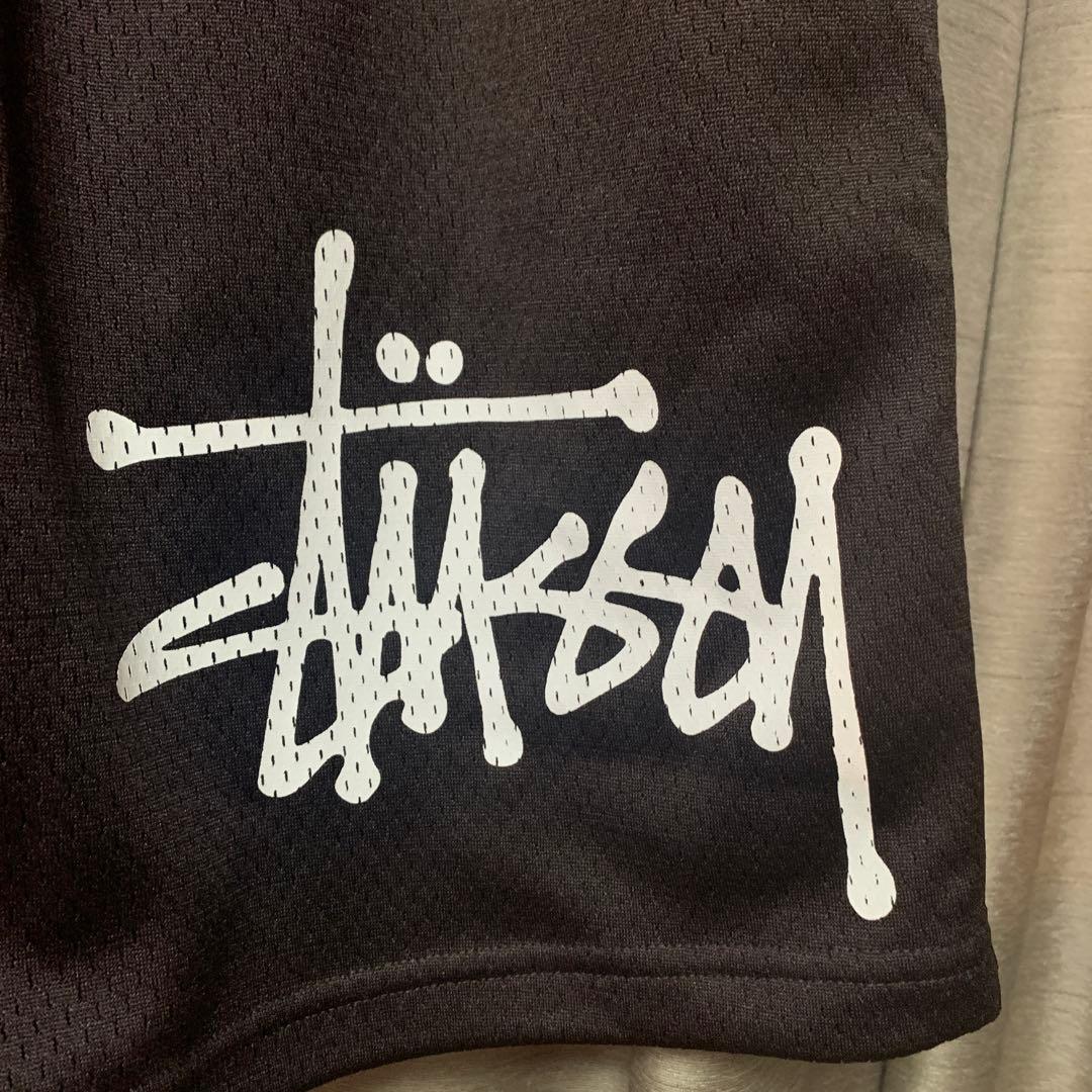 Stüssy 黒 ハーフパンツ サイドポケット付き
