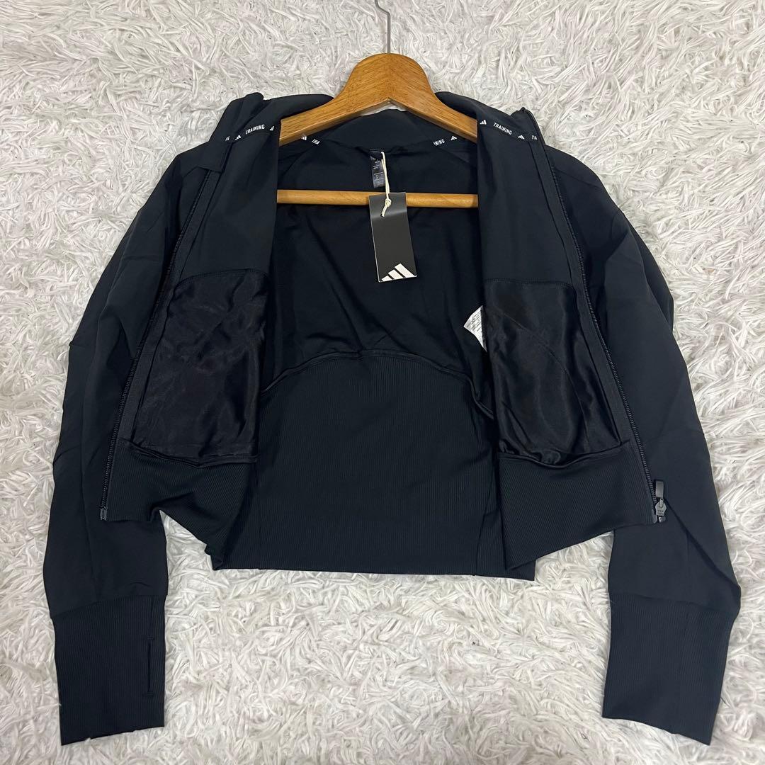 新品❣️アディダス フルジップ トレーニングジャケット L ブラック 完売品