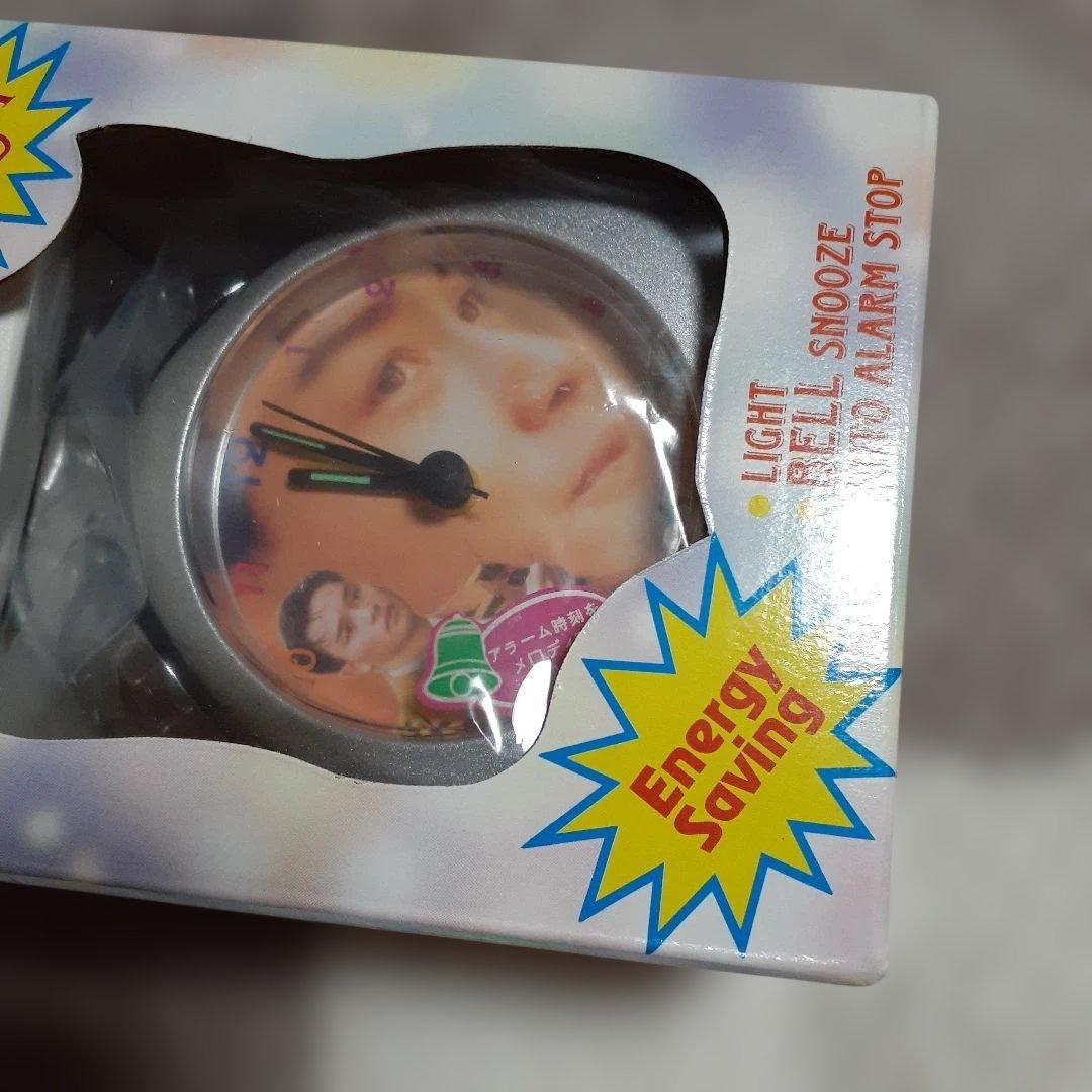 新品未開封美品★レスリーチャン目覚まし時計★張國榮★置時計★送料込み