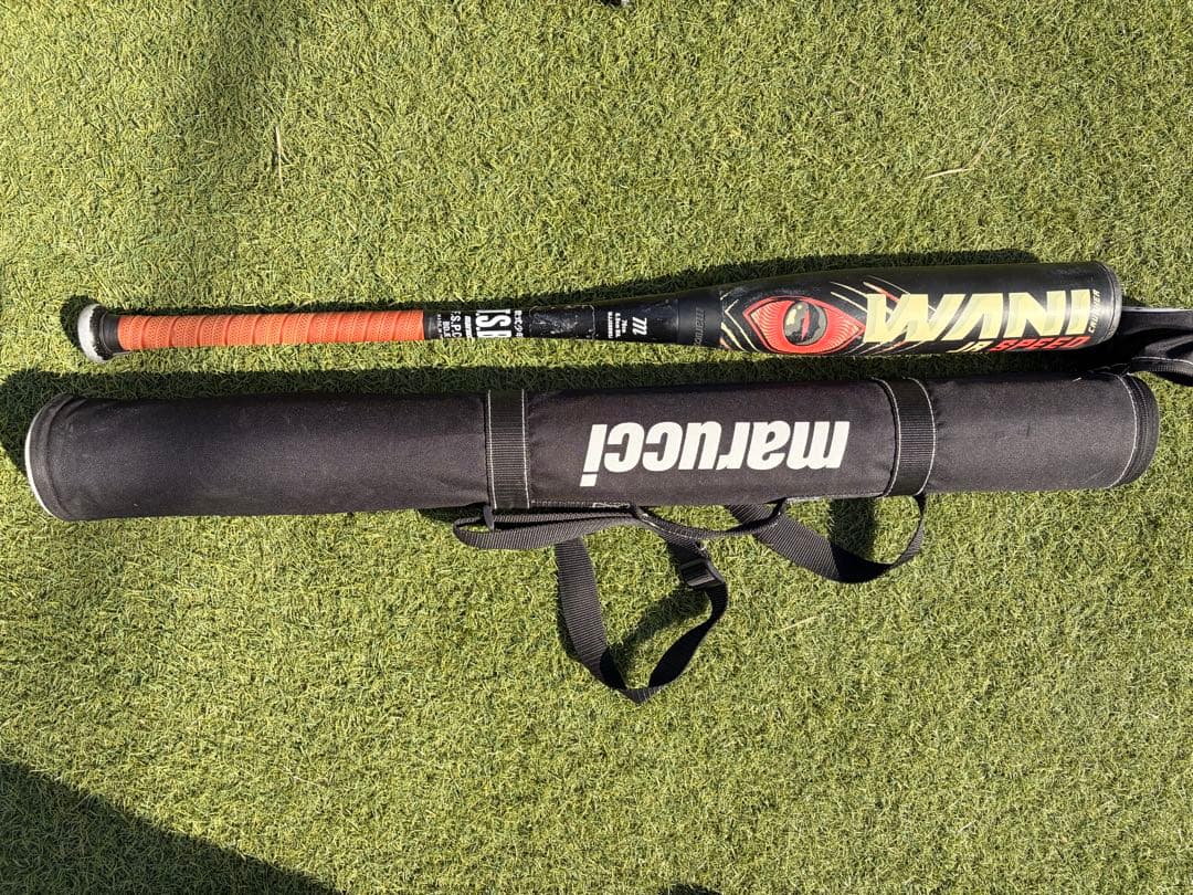 marucci 赤ワニ　ワニクラッシャー　軟式少年　バット 78cm ワニクラ