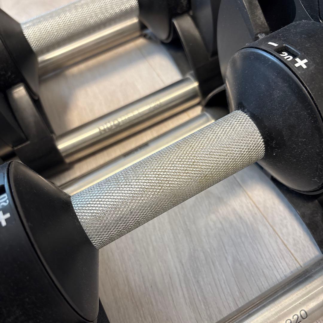 ヌオベル 2kg刻み 20kg NUOBELL220 可変式ダンベル2個セット①