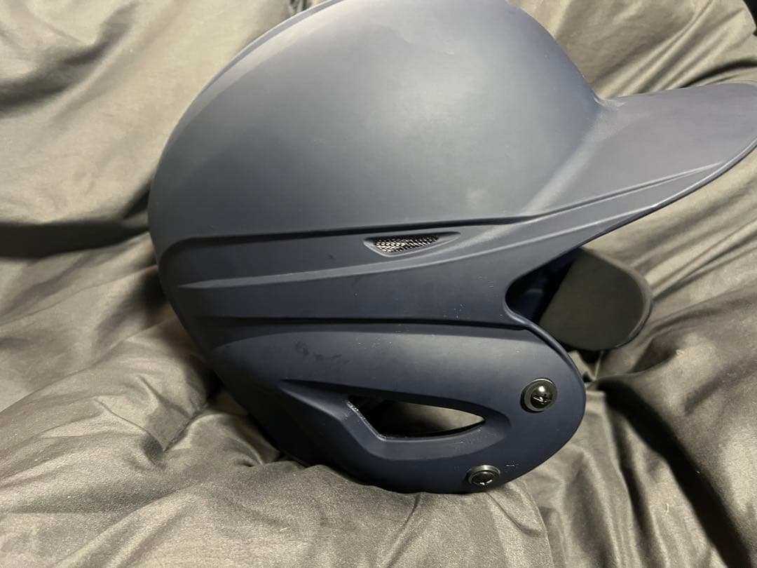ミズノ硬式ヘルメットサイズOネイビー