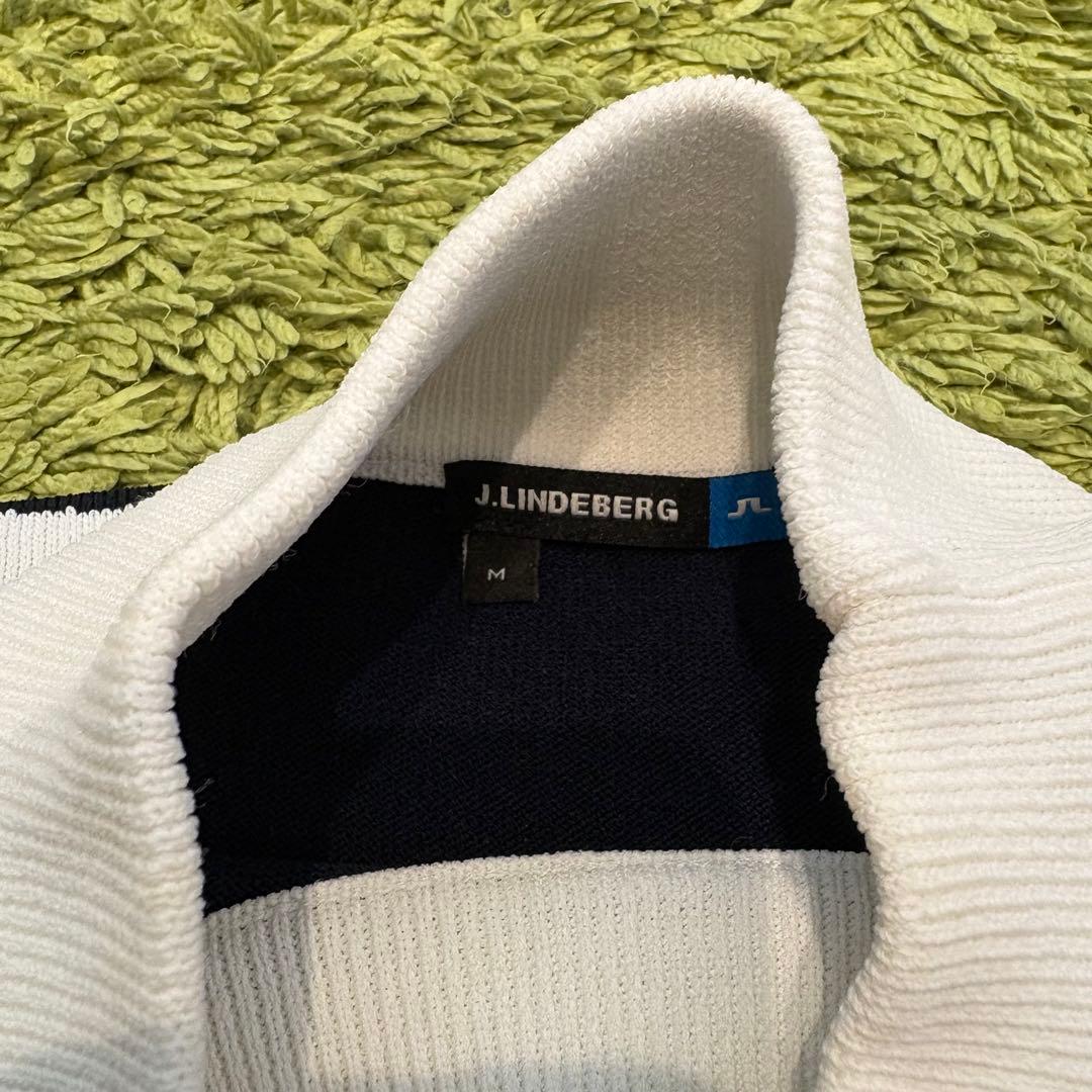 J.LINDEBERG ジェイリンドバーグ ニット セーター ネイビー Mサイズ