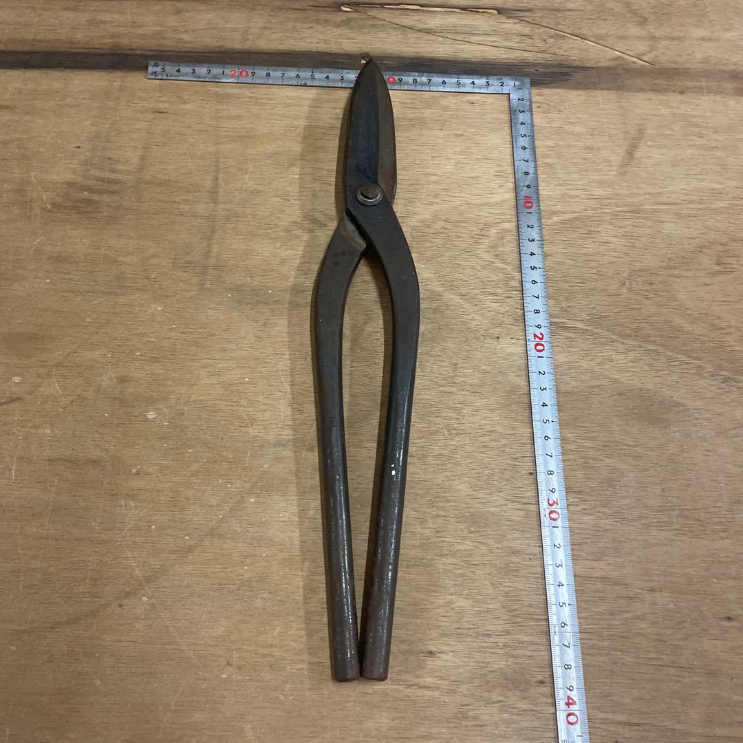 板金鋏　直徳　直刃ステン用(390ミリ)