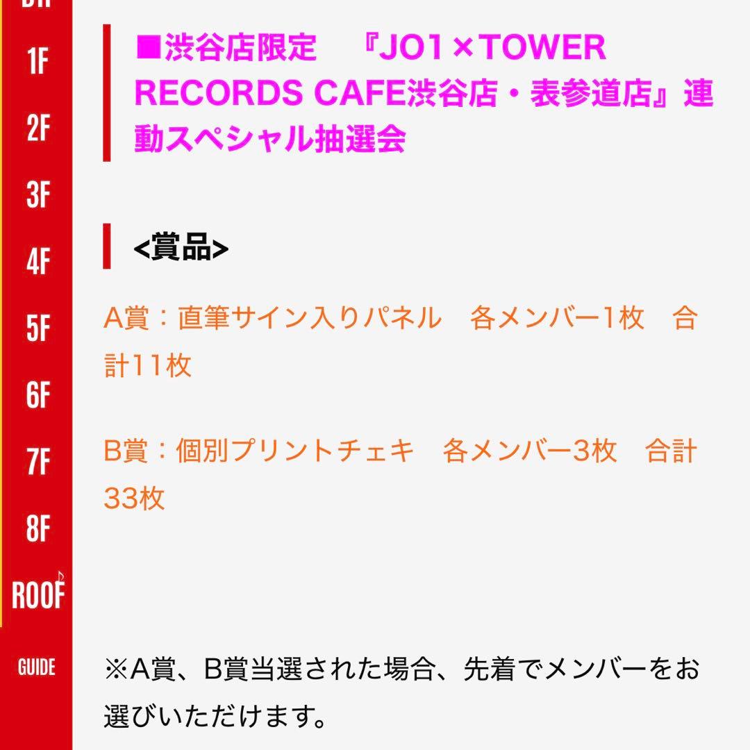 JO1 金城碧海 直筆サイン入りパネル