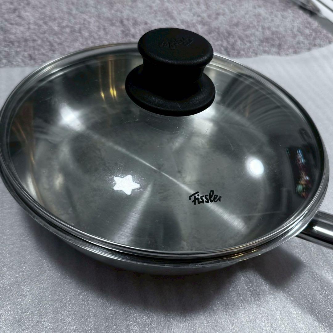 Fissler ステンレススチール フライパン 24cm フィスラー　美品