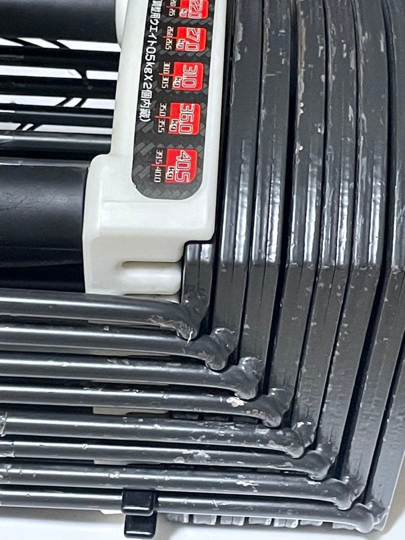 可変式ブロックダンベル 片方最大40.5kg×2 【手渡し】