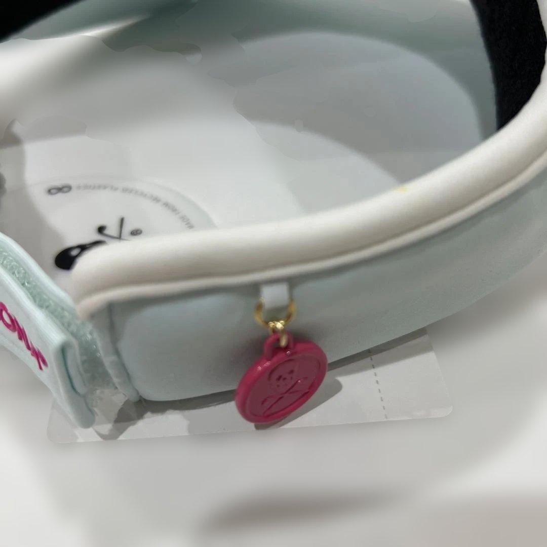 新品❤️MARK & LONA 水色バイザー スカルデザイン