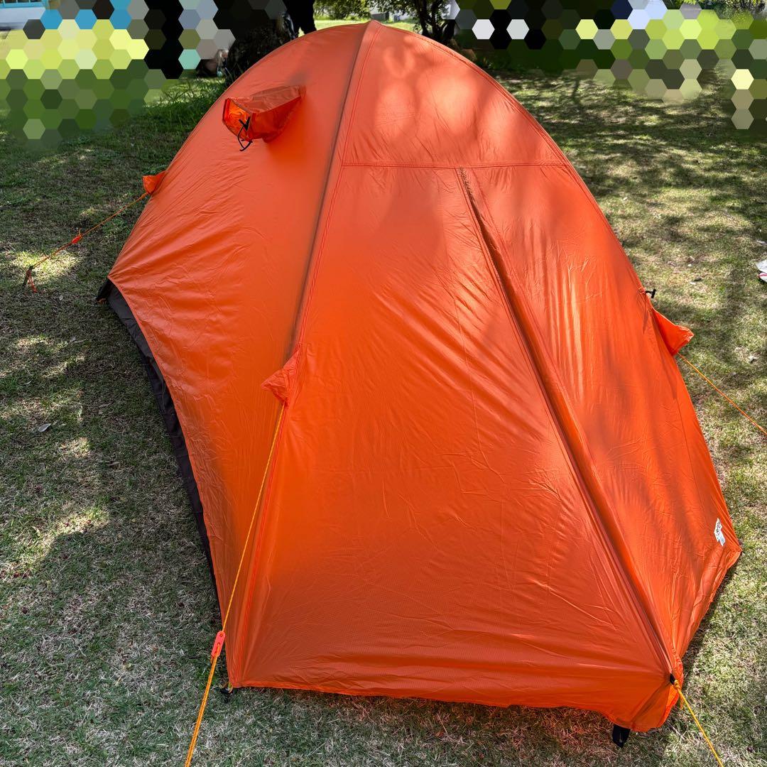 アライ　エアライズ2 登山　テント　軽量　アンダーシート付　3回使用のみ　美品