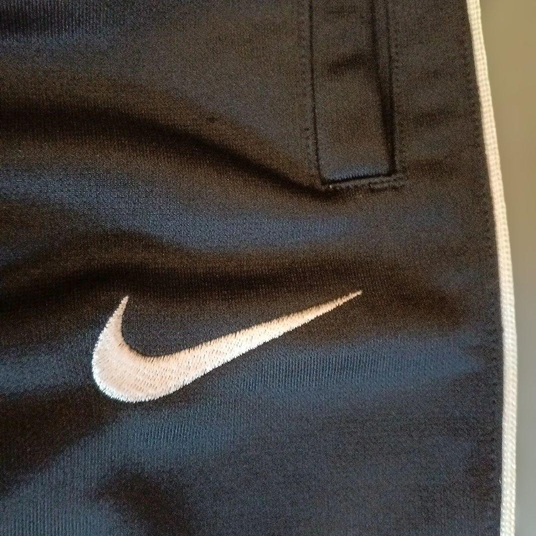 美品NIKEブラック地（ブラック×グレー） ジャージ上下セット サイズＳ