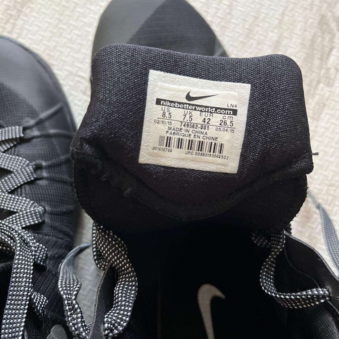 美品　NIKE HYPERDUNK 2015EP ハイパーダンク　黒　26.5