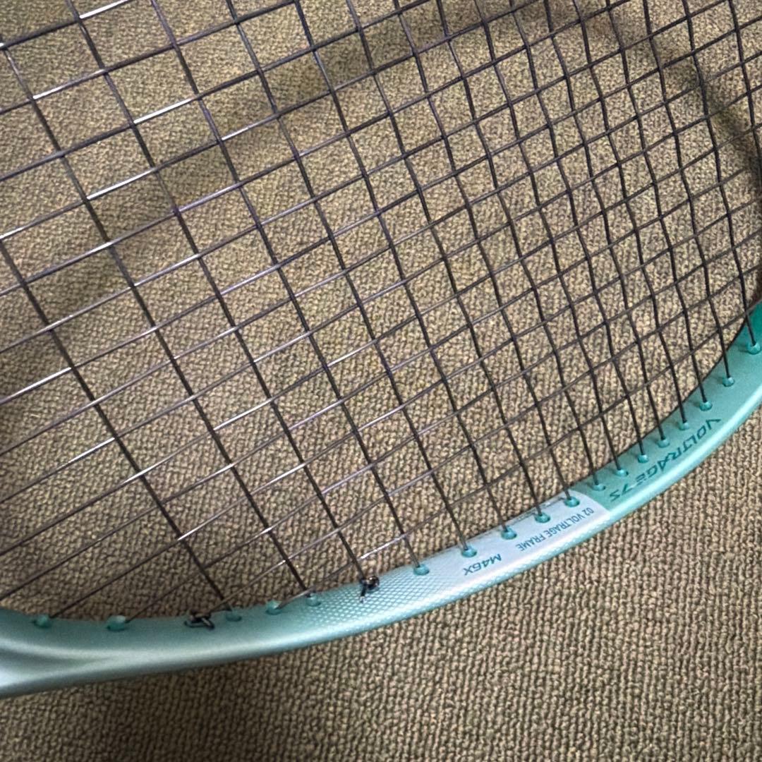 13番YONEX UL-0 テニスラケット 青緑色