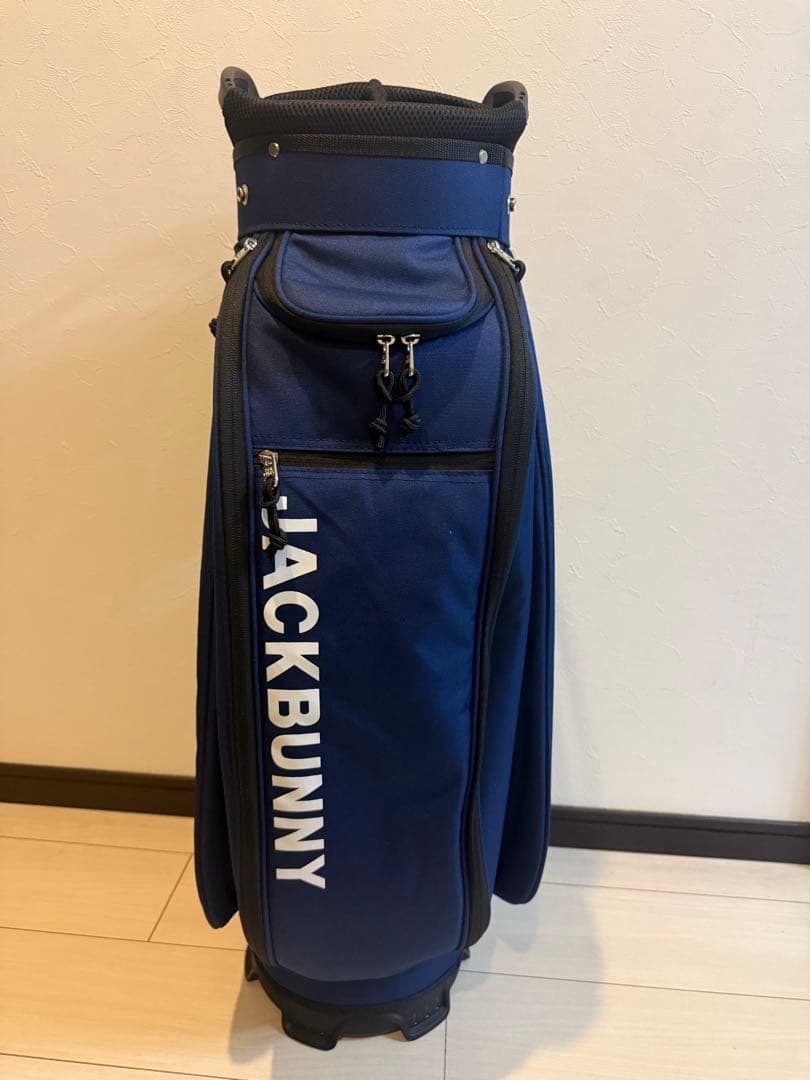 ジャックバニー　■軽量キャディーバッグ■ネイビー
