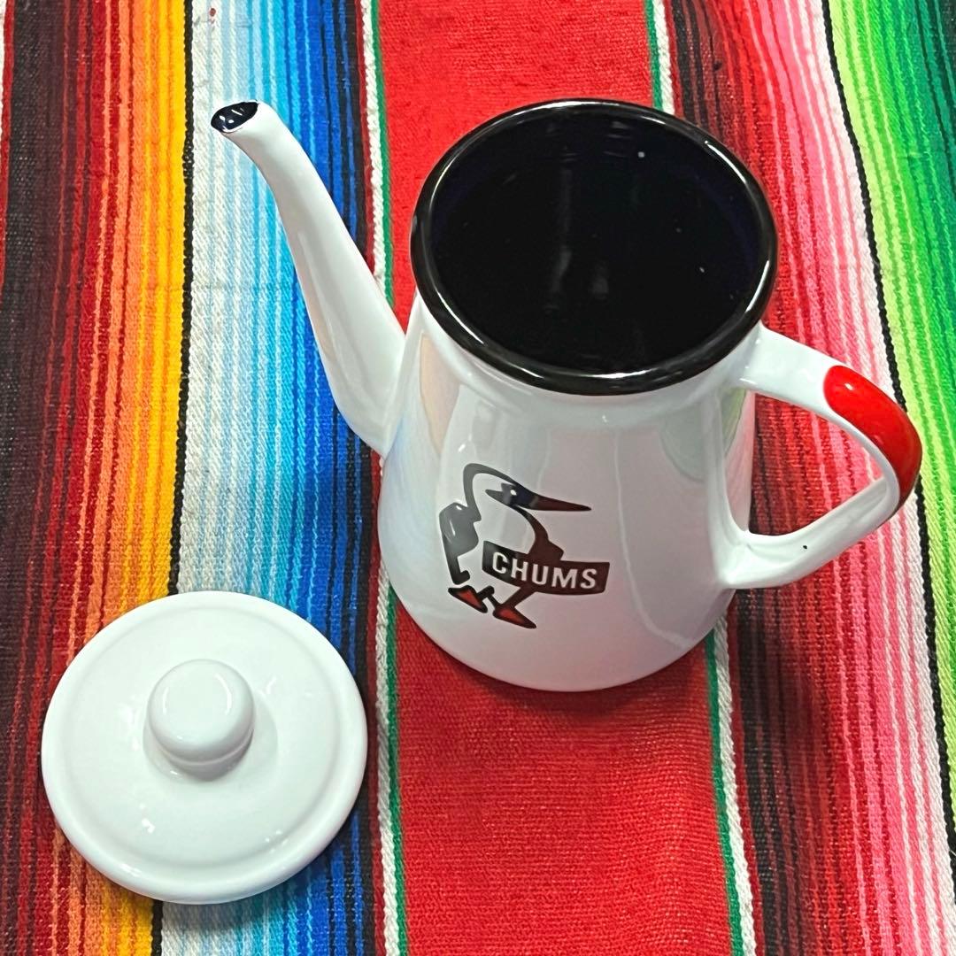 CHUMS Enamel kettle チャムス ケトル　ホーロー