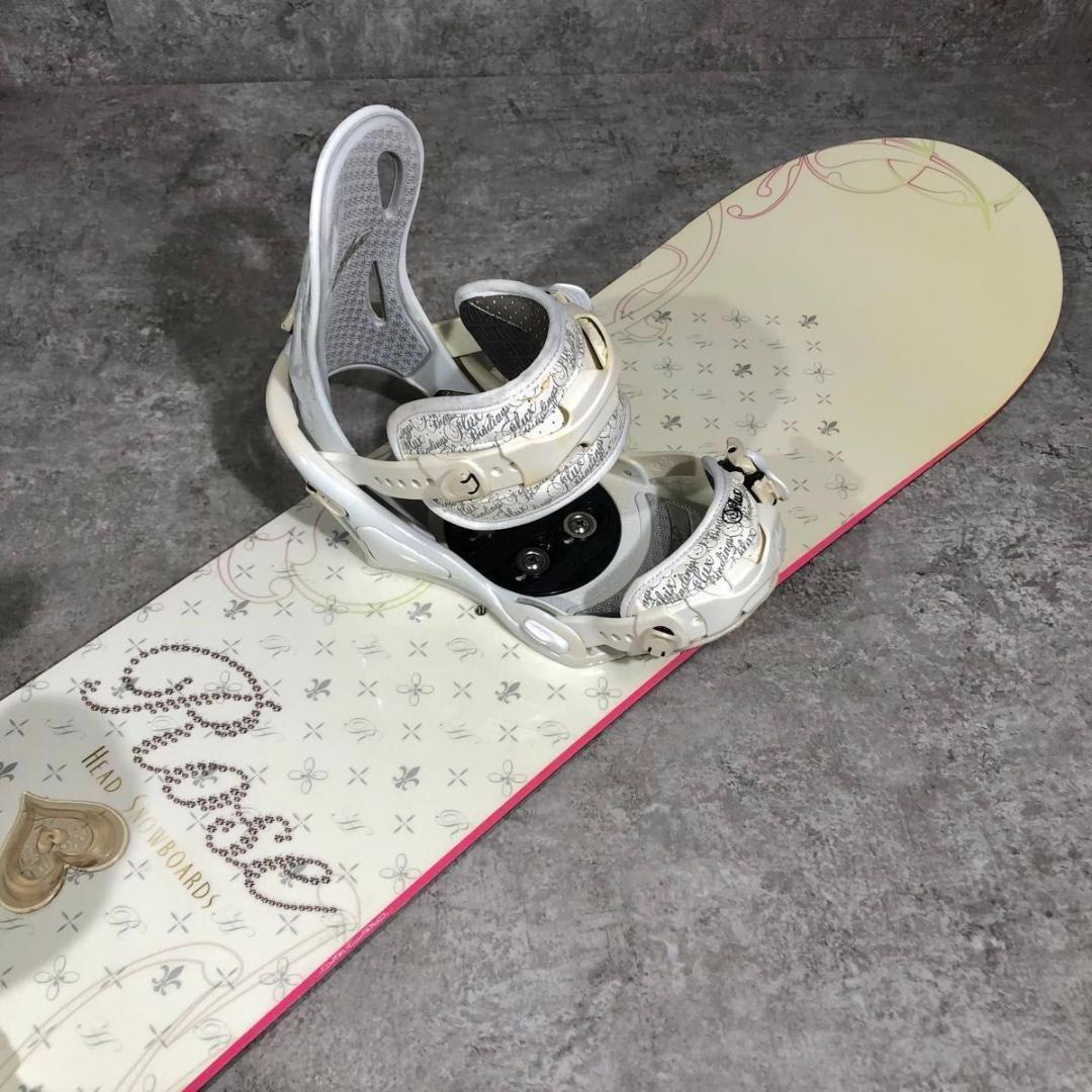 即乗り HEAD Rose 136 スノーボード セット ブーツ 23.5cm