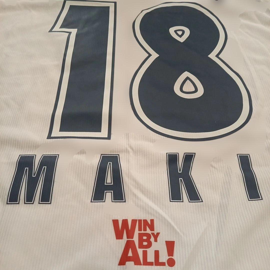 【とむよしさん専用】ミズノ ジェフ市原・千葉 #18 巻誠一郎選手 レプリカユニ