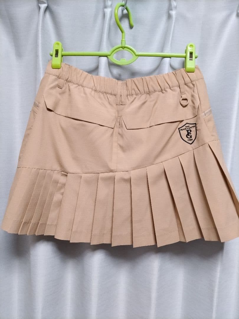 美品　パーリーゲイツ　スカート　フリル　ベージュ