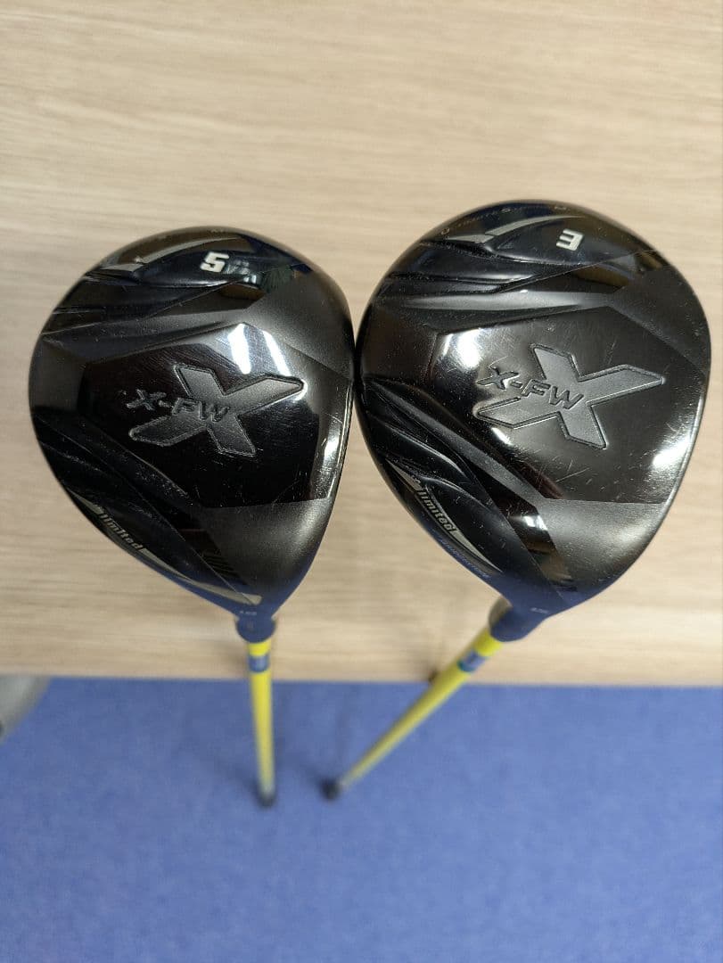 希少 ブリヂストン X-FW LIMITED ツアーAD 3W 5W 2本セット