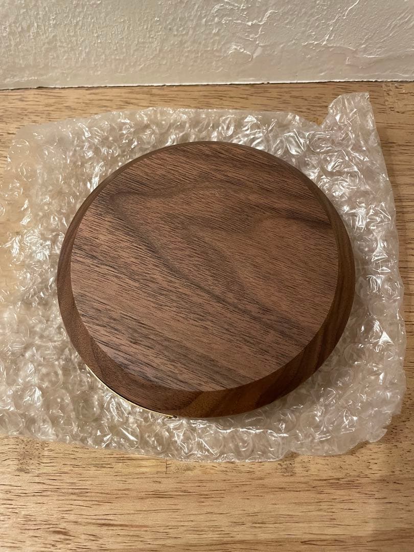 新品未使用X-TAGE WALNUT ROUND M ウォルナットコースター