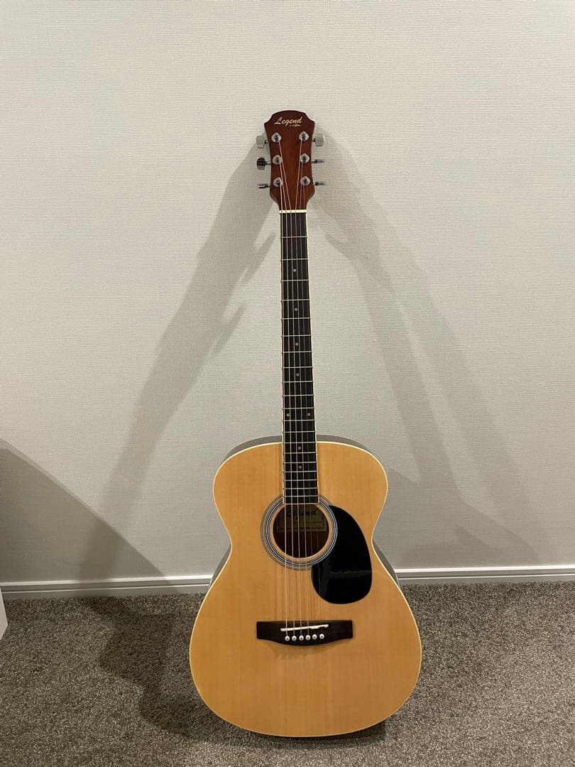 新品 LEGEND FG-15 ナチュラル アコースティックギター 初心者