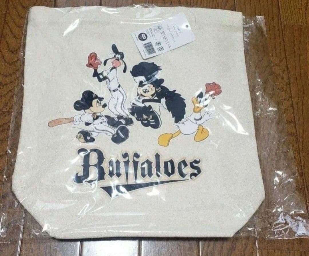 オリックス バファローズ 【新品未開封】 ディズニー コラボ トートバッグ